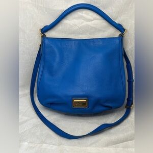 Marc Jacobs Too Hot to Handle Hobo Bag with crossbody strap Vibrant Blue